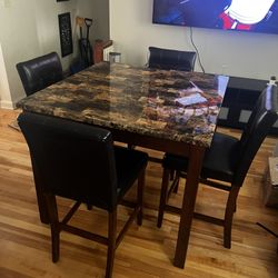signature design by ashley maysville d154 223 square counter table set for Sale in City Of Orange NJ OfferUp