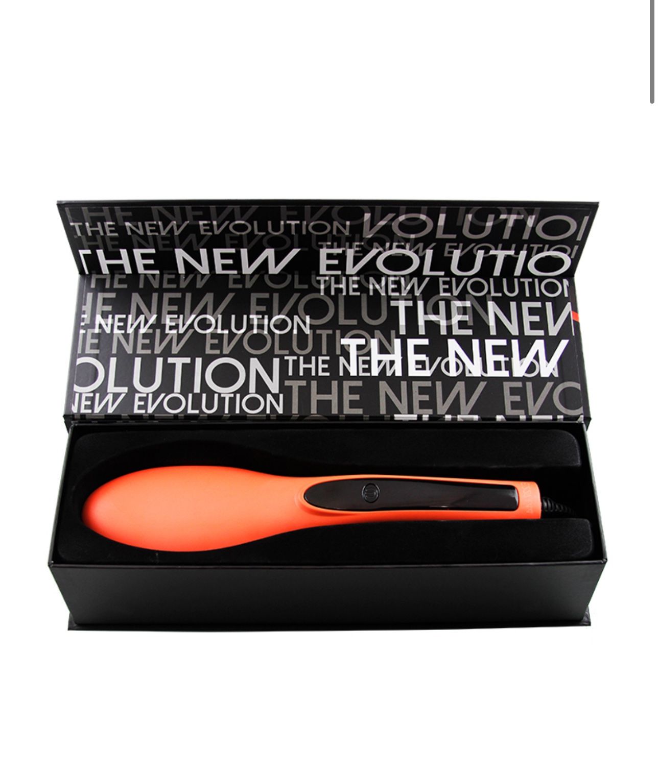 Straight Brush Styler Baby Pink Ceramic Straightener for hair
