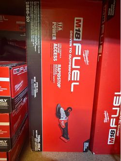 Milwaukee flat grinder tool only