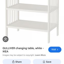 Diaper changing table 