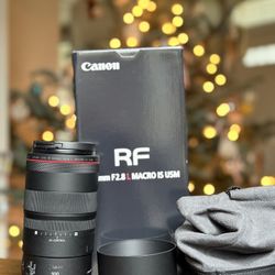 Canon RF 100mm F2.8L Macro IS USM Lens