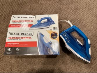 black and decker iron
