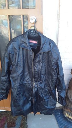 Men's leather jacket