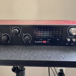 Interfaz Scarlett Focusrite 18i20