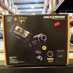 NEXTBASE Dash Cams Bundle 222XR Brand New In Box