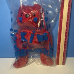 1998 Avon Full O' Beans Plush Cody the Bear 7”