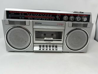 Rising SRC-3600 Stereo Cassette Recorder Radio Boombox Japan