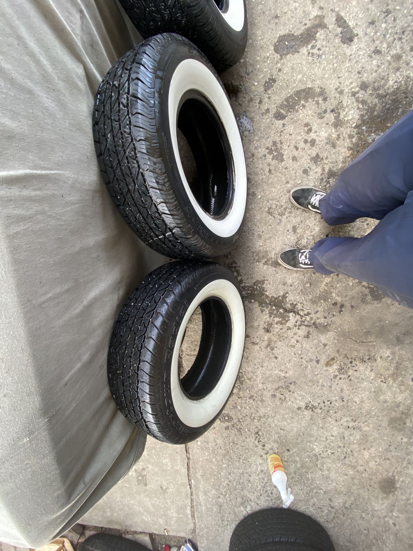 Bf Goodrich Radial Whitewall Tires for Sale in Long Beach, CA OfferUp