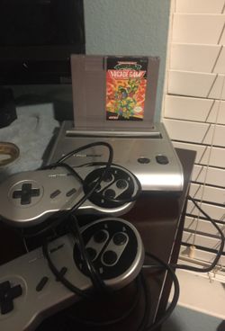 Retroduo gaming system converts Nintendo {url removed} comes with Teenage Mutant Ninja TurtlesII Classic game