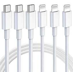 3 NEW iPhone USB C To Lightning Cables 10' Cords For iPhone 14 13 12 11 Pro Max XS Max XR X 8 iPad