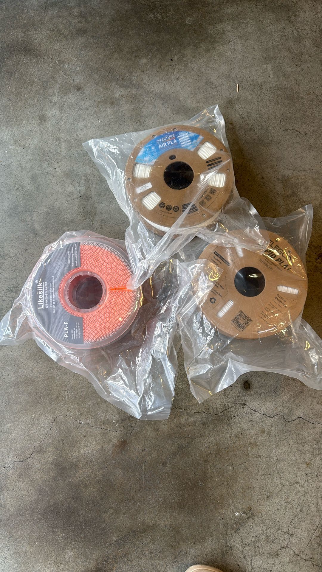 3-D Printer Filament A Total Of 3 G