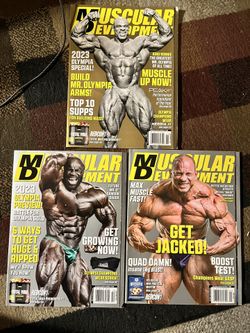 2023 Muscular Development Magazines Excellent Condition 