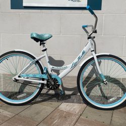Kent 26" Women's, La Jolla Cruiser Bike, White
