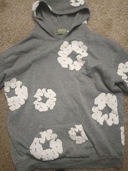 Gray Denim Tears Hoodie
