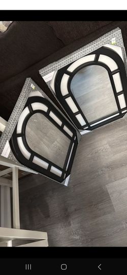 Wall arch mirrors
