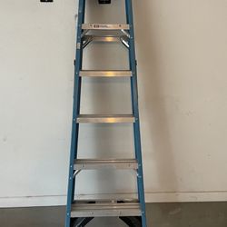 Lightweight Fiberglass Ladder 6’