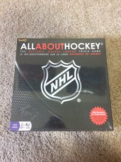 NHL All About Hockey Trivia Game
