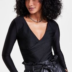 $20 Brand New, Medium, Never-Used Crossover Bodysuit from Bar III®, Perfect for Fall and Winter Weather