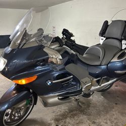 Motorcycle BMW K1200 LT Blue