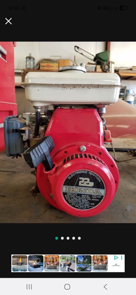 Honda G100 2.2 hp Engine