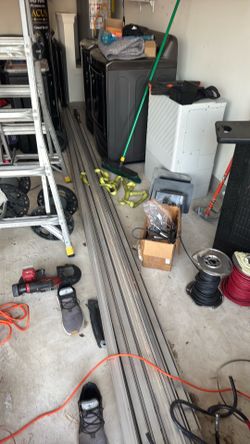 Aluminum rail for solar install rack. Make offer