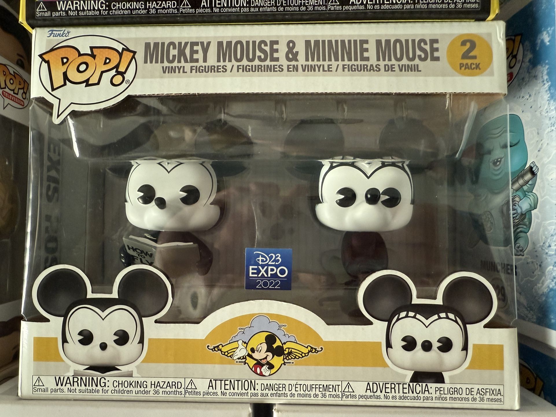 Mickey And Minnie Funko Pops