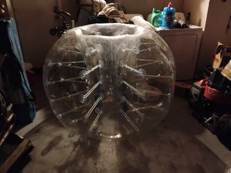 VEVOR 1PCS Inflatable Bumper Ball 4 FT / 1.2M Diameter, Bubble Soccer Ball, Blow