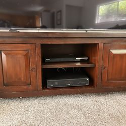 Wood TV Console