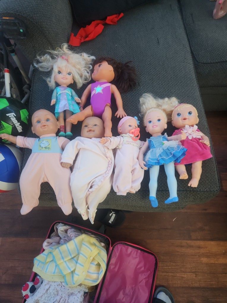 baby dolls and play clothes