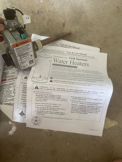 Gas Control Switch (water heater)
