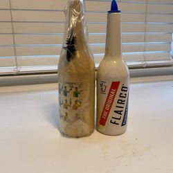 Flare bartending bottles