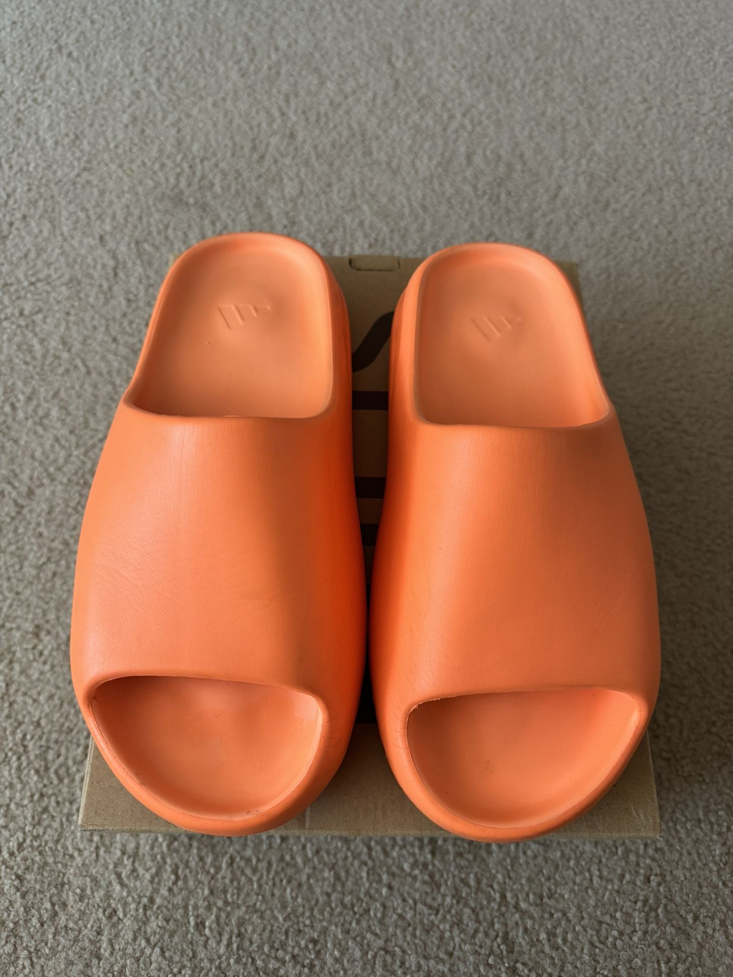 Adidas Yeezy Slide 'Enflame Orange' Size 9