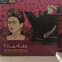 Frida Kahlo Tea Pot Kettle 