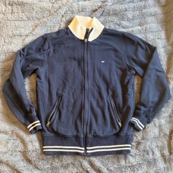Nautica Jeans Company Rugby Polo Shirt Vintage Y2K, Large, Long Sleeve, Anchor