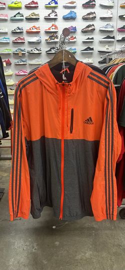 Adidas zip windbreaker (2X