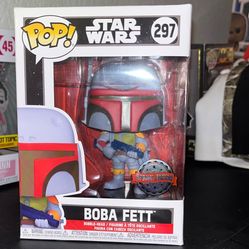 BOBA FETT Funko Pop #297 Special Edition 