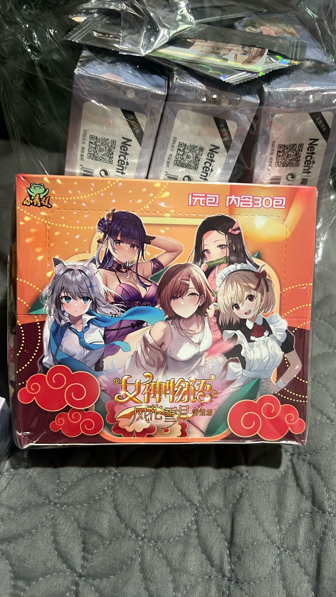 goddess story tcg booster box GRAND ANIME CARD OVP 2025 New Goddess Story Card Booster Box Trading Collection Cards (NS1 Goddess Story Collection Card Game