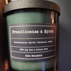 Frankincense & Myrrh Soy Candle