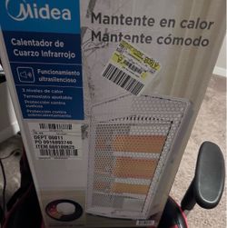 Midea Infrared Quartz Space Heater