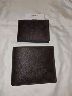 COACH 3 in 1 signature coated canvas
