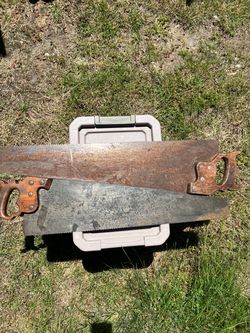 Vintage Hand Saw - top saw only