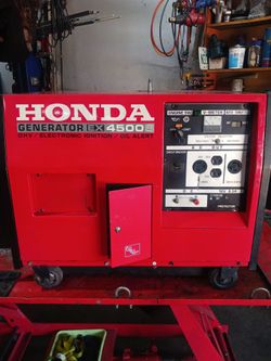 Honda EX4500s generator Serviced