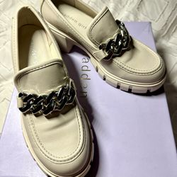 Beige Oxford Chain Shoes Women’s 37