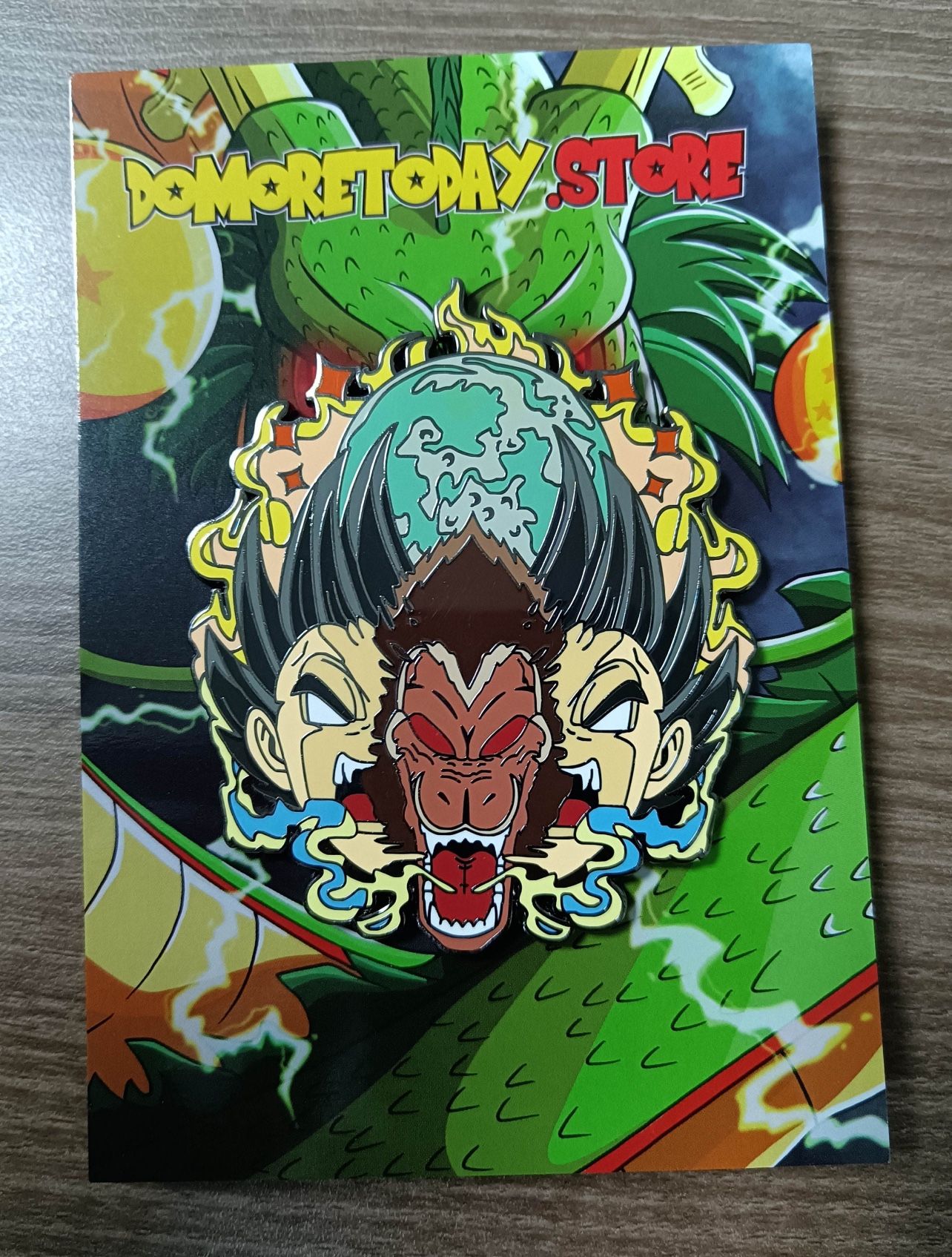 Dragon Ball Z Vageta Enamel Pin