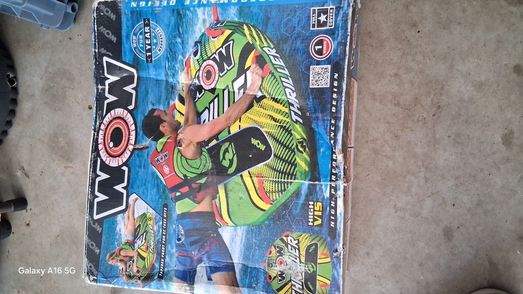 Wow Sports Towable Deck Tube (NEW) 