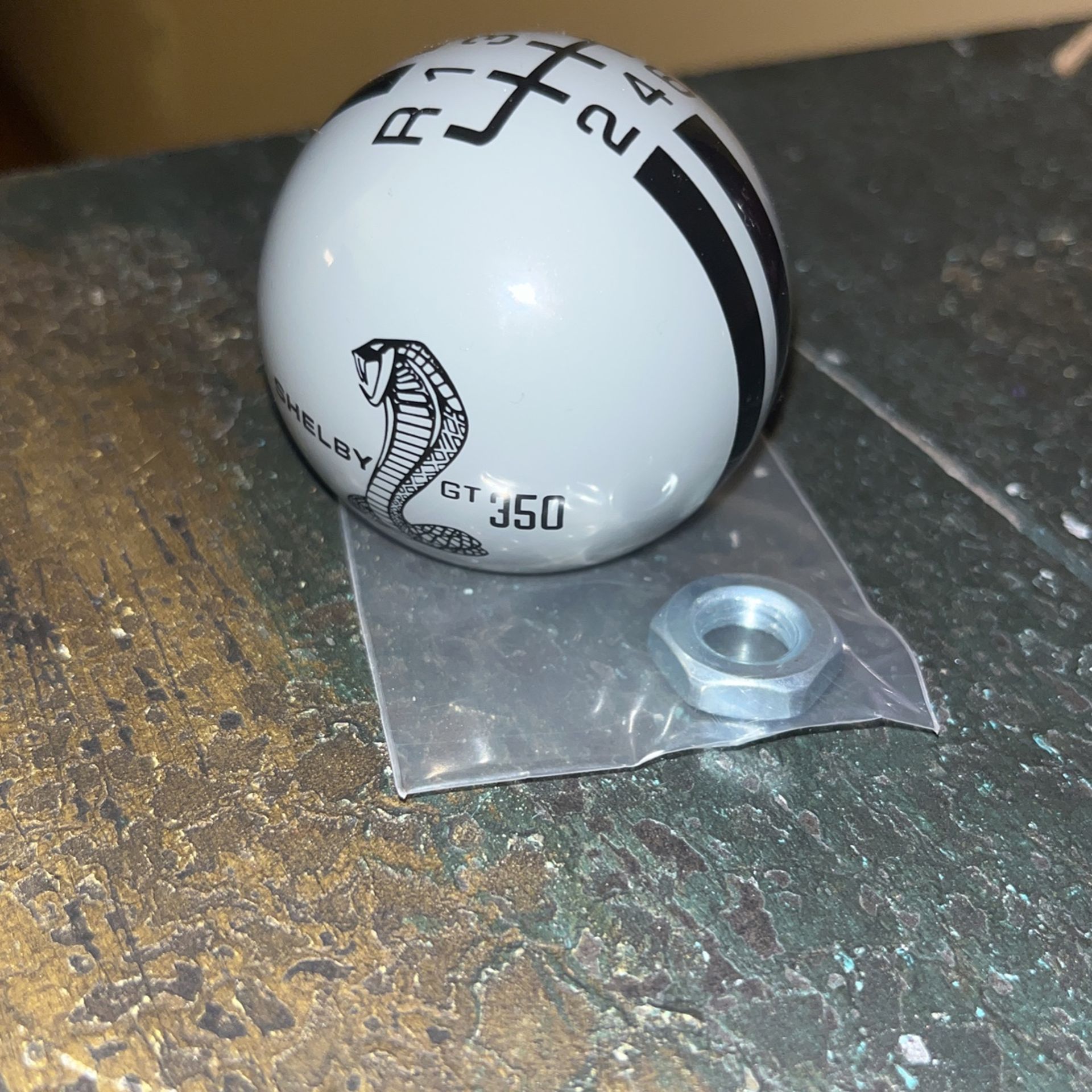 2015-2020 Mustang Ford Performance GT350 Shift Knob - Grey
