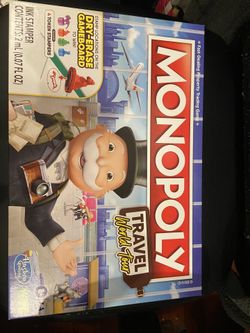 NEW Monopoly Travel World Tour 