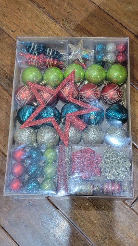 Christmas Decorations Ornaments Set