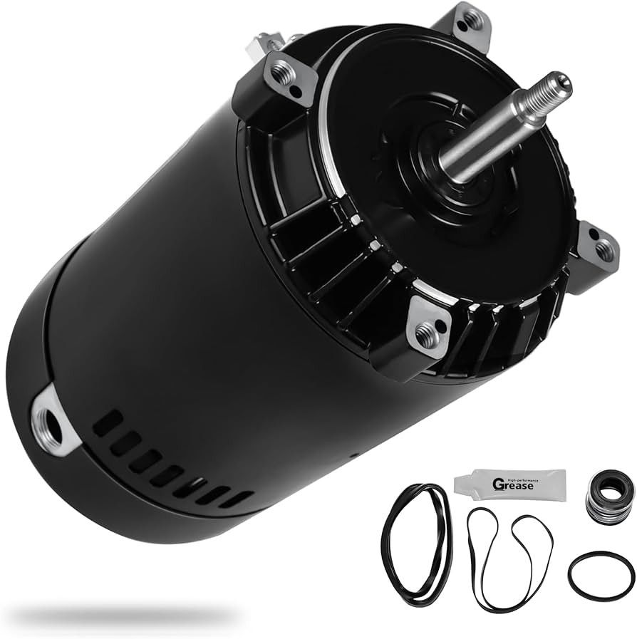 UST1072 3/4 HP Swimming Pool Pump Motor and Seal Kit Compatible with Hayward Super, Super II, Max Flow, Northstar & Ja-cuzzi Magnum Pump, ST1072 0.75 