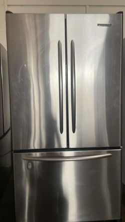 Kitchen Aid 3 Door Stainless Steel Fridge
